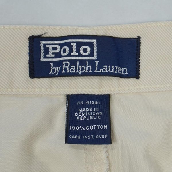 画像4: Early 90's Polo Ralph Lauren 2タック チノトラウザー "初期タグ" (4)