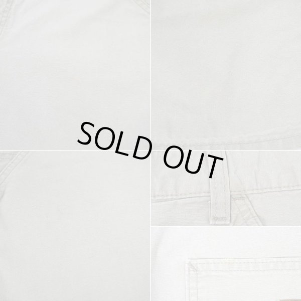 画像4: 00's Carhartt ライトダック ペインターショーツ "TAN / W33" (4)