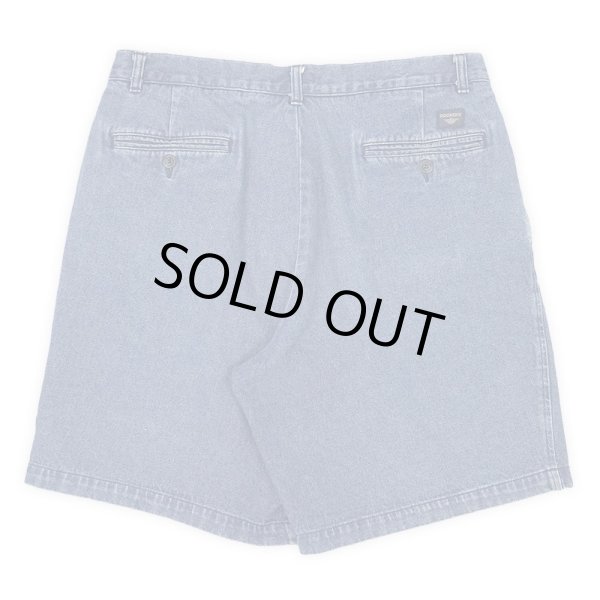 画像2: 00's DOCKERS 2タック デニムショーツ (2)