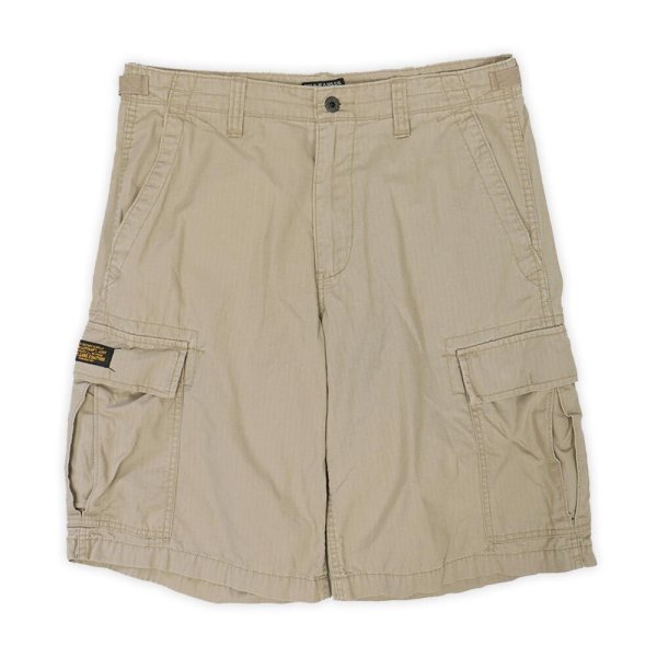 画像1: 90-00's POLO JEANS リップストップカーゴショーツ "KHAKI" (1)