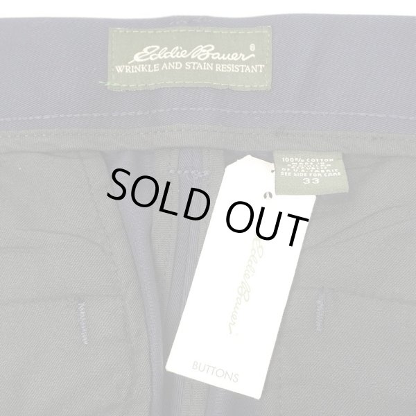 画像3: 00's Eddie Bauer 2タック チノショーツ "DEADSTOCK / W33" (3)