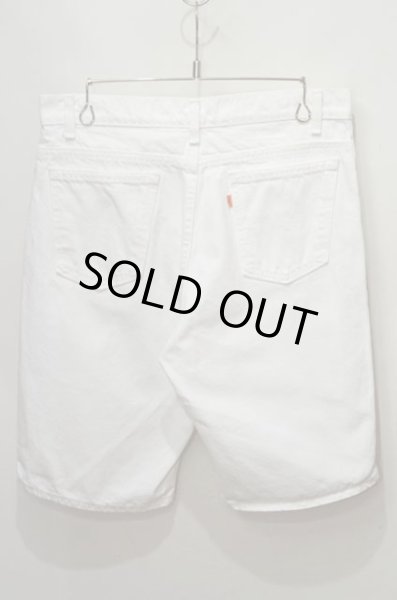 画像2: 90's Levi's 550 ホワイトデニムショーツ “MADE IN USA” (2)