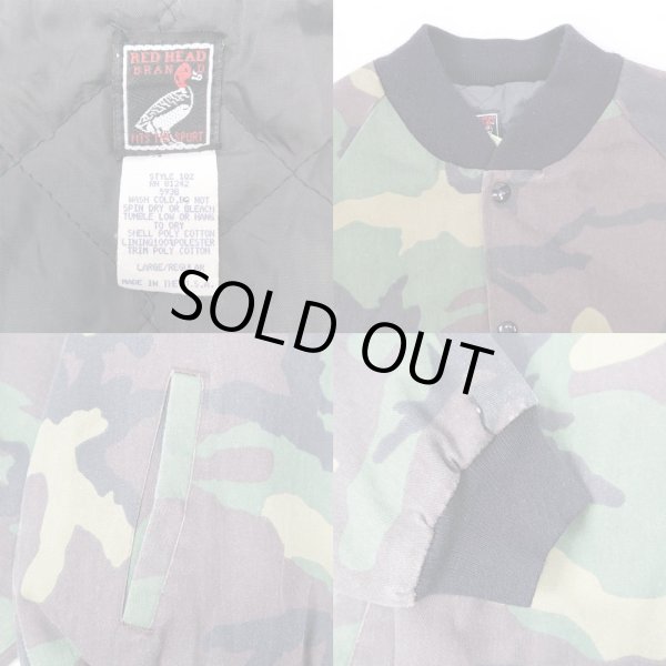 画像3: 90's RED HEAD ウッドランドカモ柄 ブルゾン "MADE IN USA" (3)