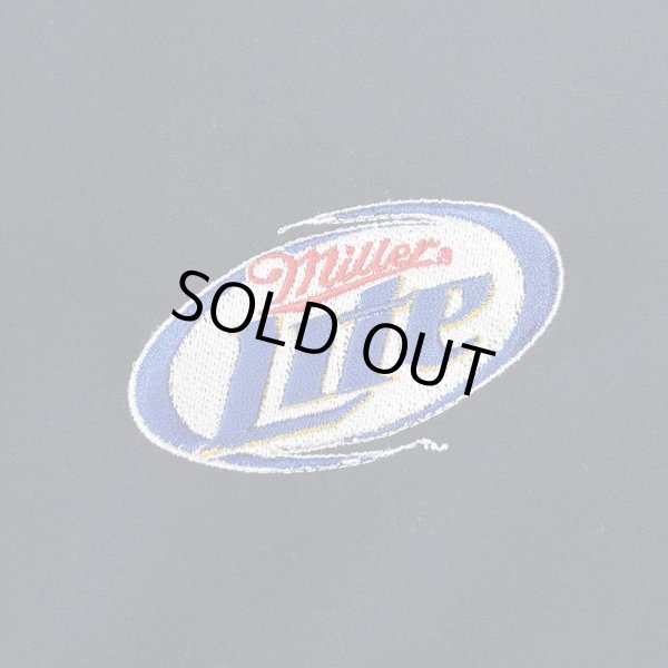 画像3: 00's Miller Lite ハーフジップ プルオーバージャケット "DEADSTOCK" (3)