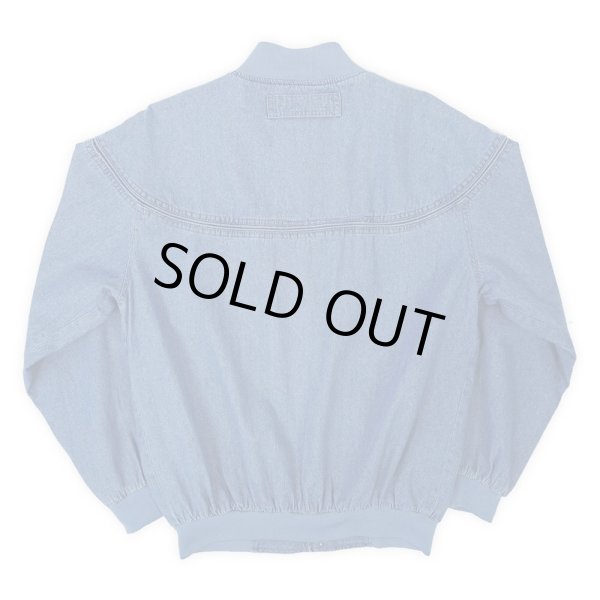 画像2: 90's HABAND デニムキャップショルダージャケット (2)