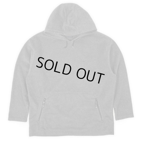 画像1: 00's NIKE フリース プルオーバーフーディー (1)