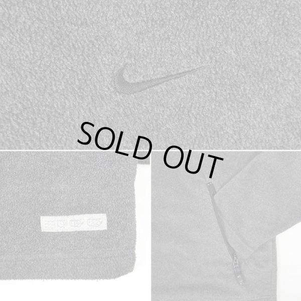 画像4: 00's NIKE フリース プルオーバーフーディー (4)