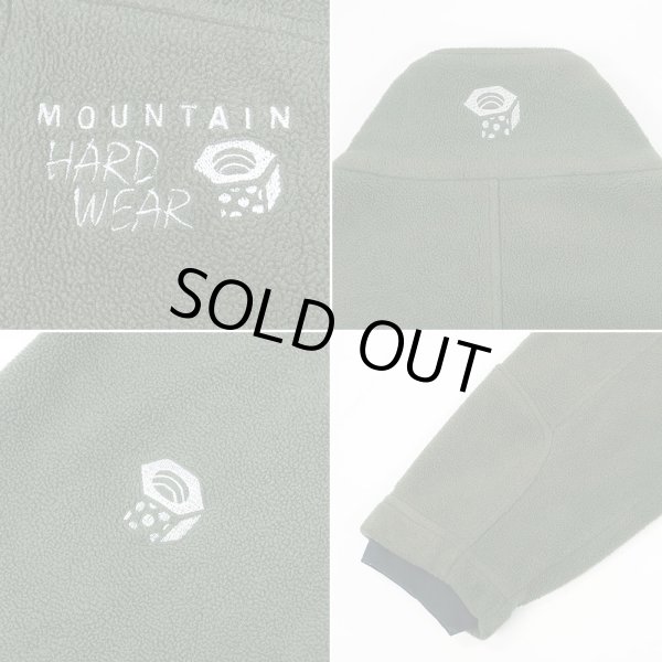 画像3: 00's Mountain Hardwear フリースジャケット "OLIVE" (3)