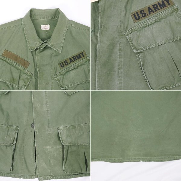 画像3: 60's US.ARMY ジャングルファティーグジャケット "3rd / SMALL-SHORT" (3)