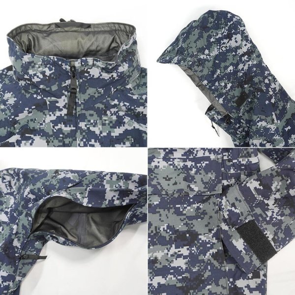 画像3: 00's US.NAVY NWU Type1 GORE-TEX PARKA "LARGE-LONG" (3)