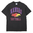 画像1: 90's Kansas Jayhawks プリントTシャツ "Hanes BEEFY body / MADE IN USA" (1)