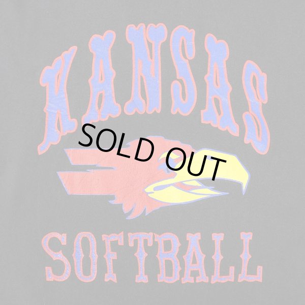 画像3: 90's Kansas Jayhawks プリントTシャツ "Hanes BEEFY body / MADE IN USA" (3)