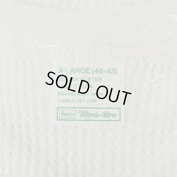画像3: 80's Sears L/S サーマル "DEADSTOCK" (3)