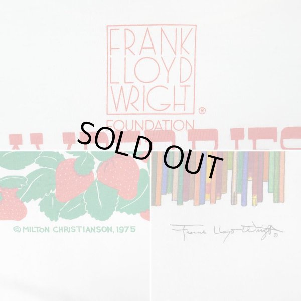 画像4: 00's LIBERTY GRAPHICS × Frank Lloyd Wright テストプリントTシャツ "DEADSTOCK" #23-24 (4)