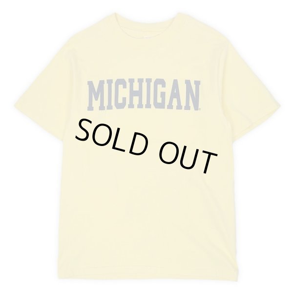 画像1: 90's MICHIGAN カレッジロゴプリント Tシャツ "MADE IN USA" (1)