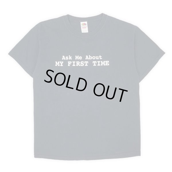 画像1: 00's Fruit of the loom メッセージプリントTシャツ (1)