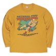 画像1: 90's NATIONAL PREP WRESTLING L/S 両面プリントTシャツ "MADE IN USA" (1)