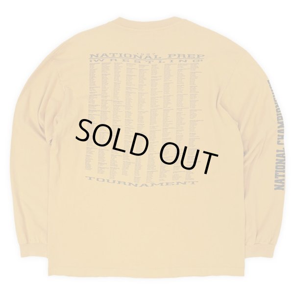 画像2: 90's NATIONAL PREP WRESTLING L/S 両面プリントTシャツ "MADE IN USA" (2)