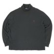 画像1: 90's Polo Ralph Lauren タートルネックカットソー "FADE BLACK" (1)