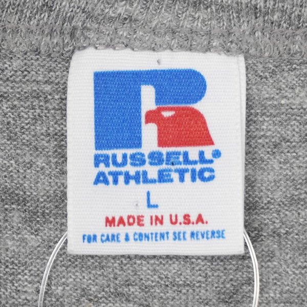 画像2: 80's RUSSELL カレッジプリントTシャツ "MADE IN USA" (2)