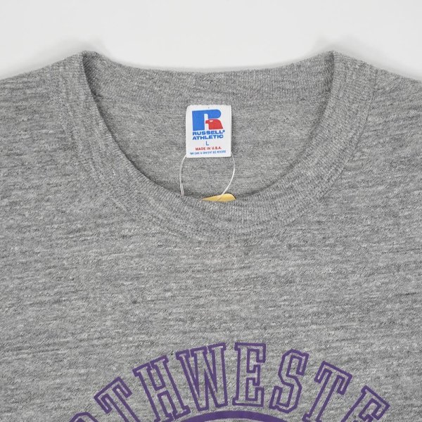 画像3: 80's RUSSELL カレッジプリントTシャツ "MADE IN USA" (3)