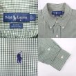 画像3: 90's Polo Ralph Lauren ギンガムチェック柄 ボタンダウンシャツ "BLAKE" (3)