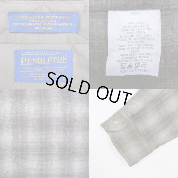 画像3: 00's PENDLETON ウールシャツ (3)