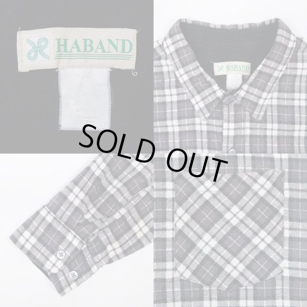 画像3: 90's HABAND プリントネルシャツ (3)