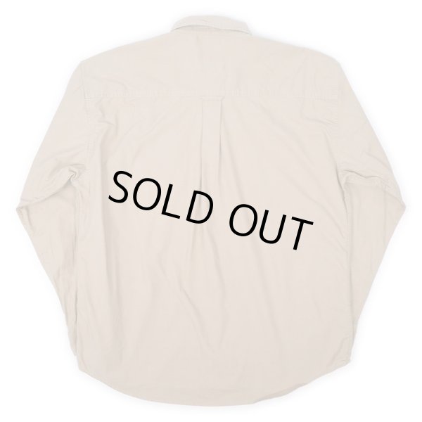 画像2: 00's Cabela's コットンワークシャツ “BEIGH” (2)