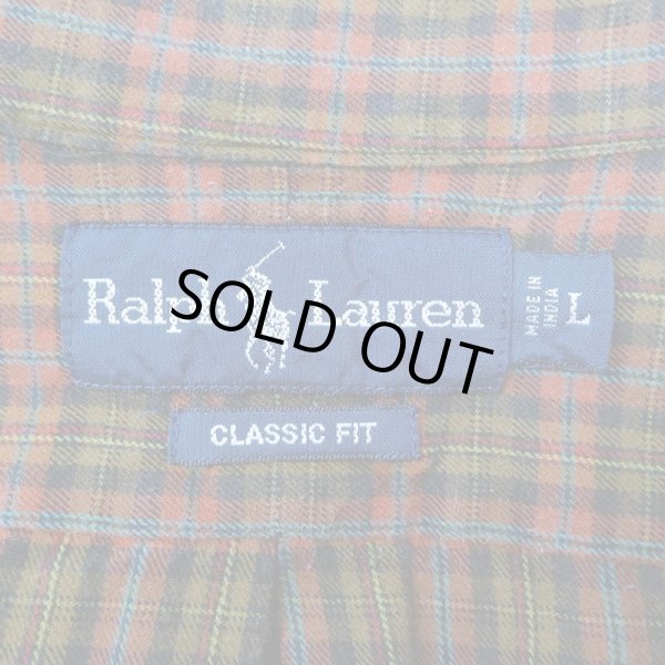 画像3: 90's Ralph Lauren ボタンダウンシャツ "CLASSIC FIT" (3)