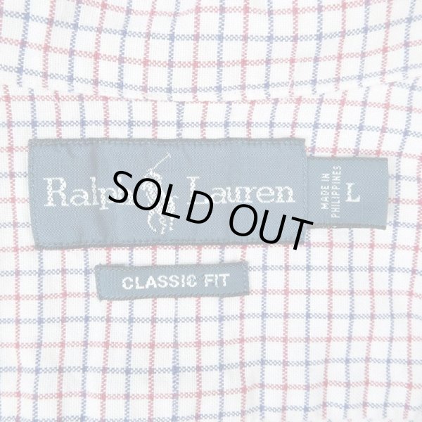 画像2: 00's Polo Ralph Lauren BDシャツ "CLASSIC FIT / 格子柄" (2)