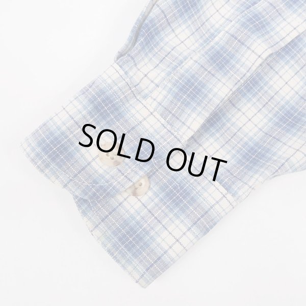 画像4: 90's Carhartt オンブレチェック柄 ボタンダウンシャツ (4)