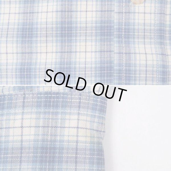 画像5: 90's Carhartt オンブレチェック柄 ボタンダウンシャツ (5)