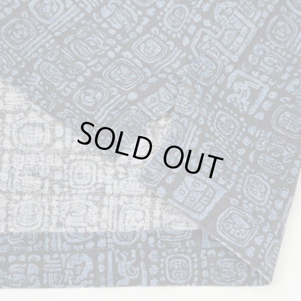 画像4: 00's L.L.Bean 総柄 オープンカラーシャツ "BLUE BASE" (4)