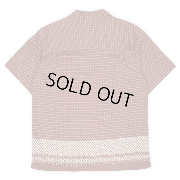 画像2: 90's PERRY ELLIS 総柄 S/S オープンカラーシャツ (2)