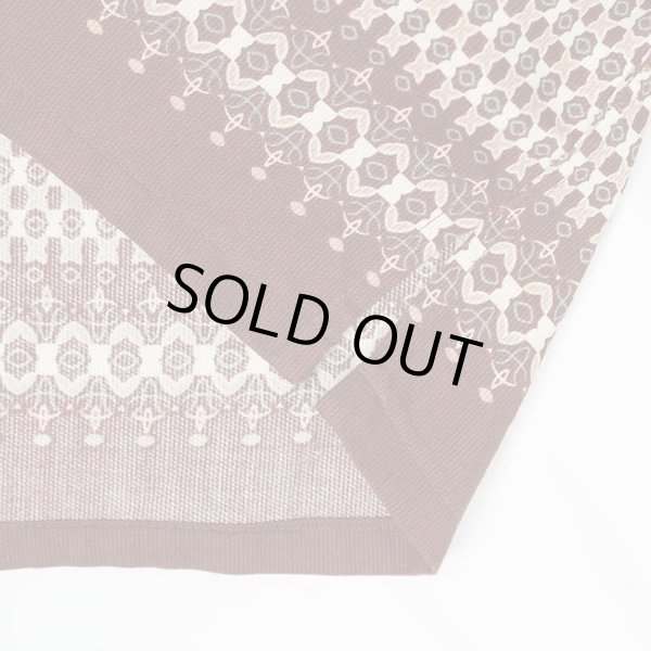 画像5: 90's PERRY ELLIS 総柄 S/S オープンカラーシャツ (5)