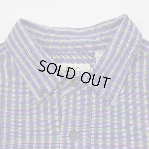 画像3: 90's REI ボタンダウンシャツ "MADE IN USA" (3)