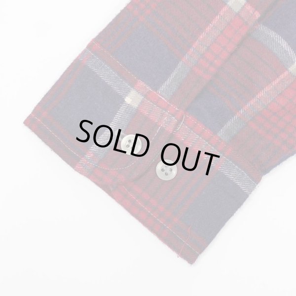 画像4: 80's Dickies オンブレチェック柄 プリントネルシャツ "DEADSTOCK" (4)