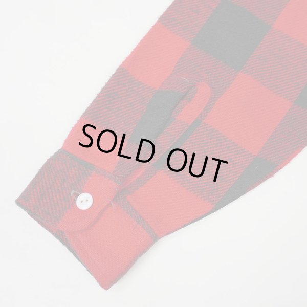 画像4: 70's BIG MAC ブロックチェック柄 ヘビーネルシャツ "単色タグ" (4)