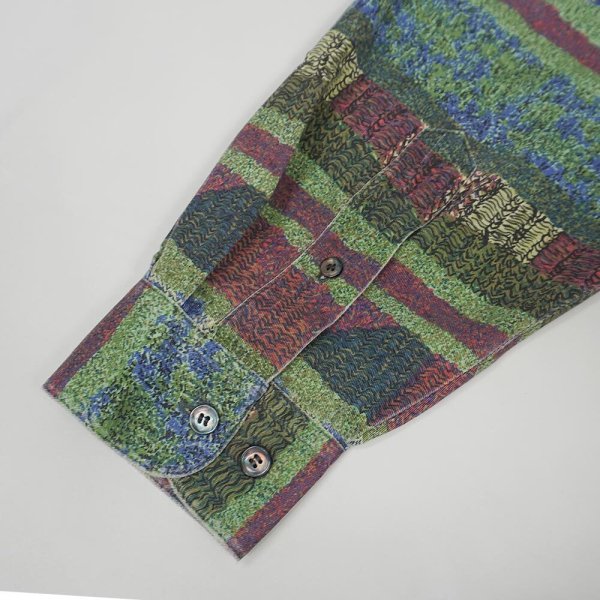 画像5: 90's THE TERRITORY AHEAD 総柄 レギュラーカラーシャツ (5)