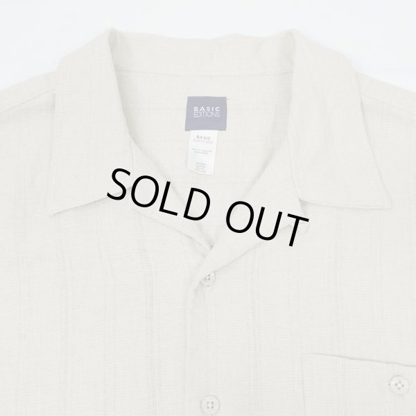 画像3: 00's BASIC EDITIONS S/S オープンカラーシャツ "COTTON×LINEN" (3)