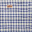 画像5: 90's Carhartt S/S ボタンダウンシャツ "MADE IN USA / Blue Omble Plaid" (5)