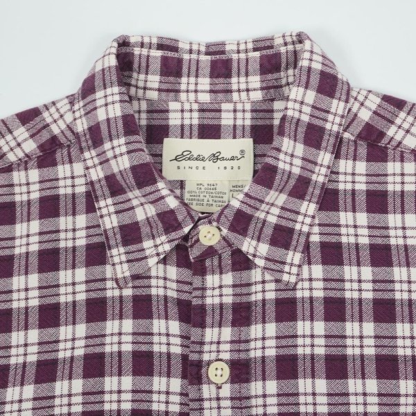 画像3: 90's Eddie Bauer レギュラーカラーシャツ (3)