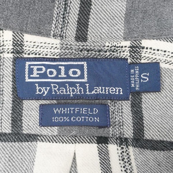 画像2: 90's Polo Ralph Lauren フランネル ワークシャツ “WHITFIELD” (2)