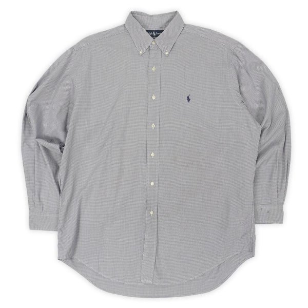 画像1: 90's Polo Ralph Lauren ボタンダウンシャツ "YARMOUTH / AS-IS" (1)