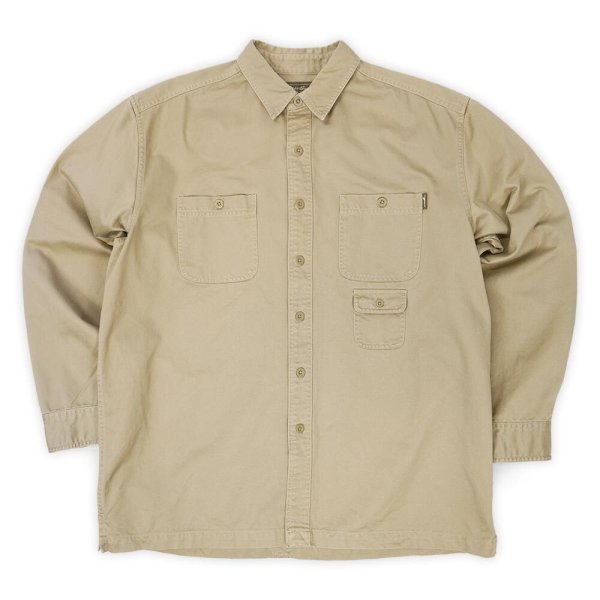 画像1: 00's Eddie Bauer マルチポケット フィールドシャツ (1)
