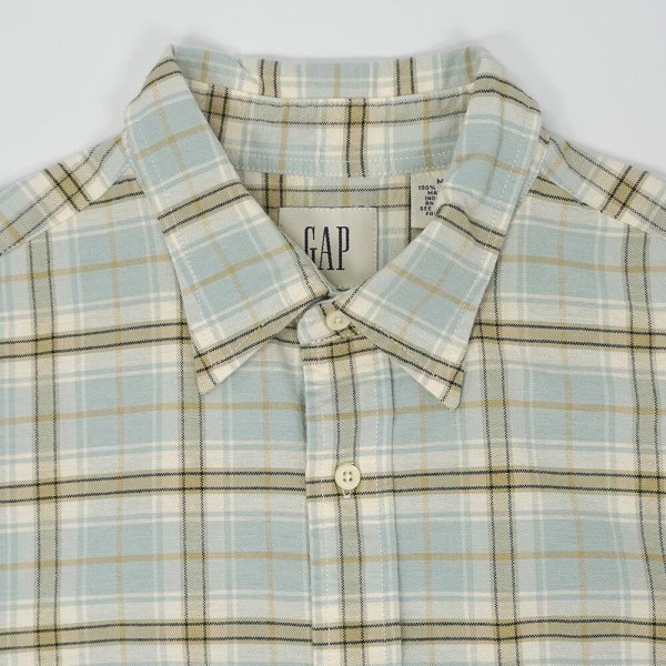 画像3: 00's OLD GAP S/S レギュラーカラーシャツ (3)