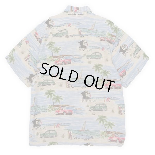 画像2: 80's Disney S/S 総柄 レーヨンシャツ (2)