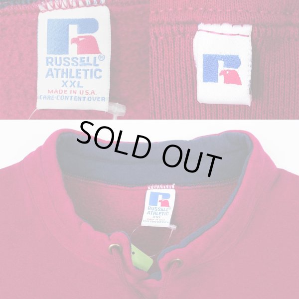 画像2: 90's Russell スタンドカラースウェット "MADE IN USA" (2)