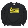 画像1: 90's Stanberry BULLDOGS プリントスウェット "DEADSTOCK / BLACK / MADE IN USA" (1)